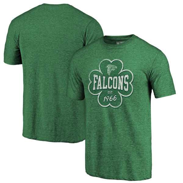 Atlanta Falcons NFL Pro Line by Fanatics Branded Kelly Green Emerald Isle Tri Blend T-Shirt